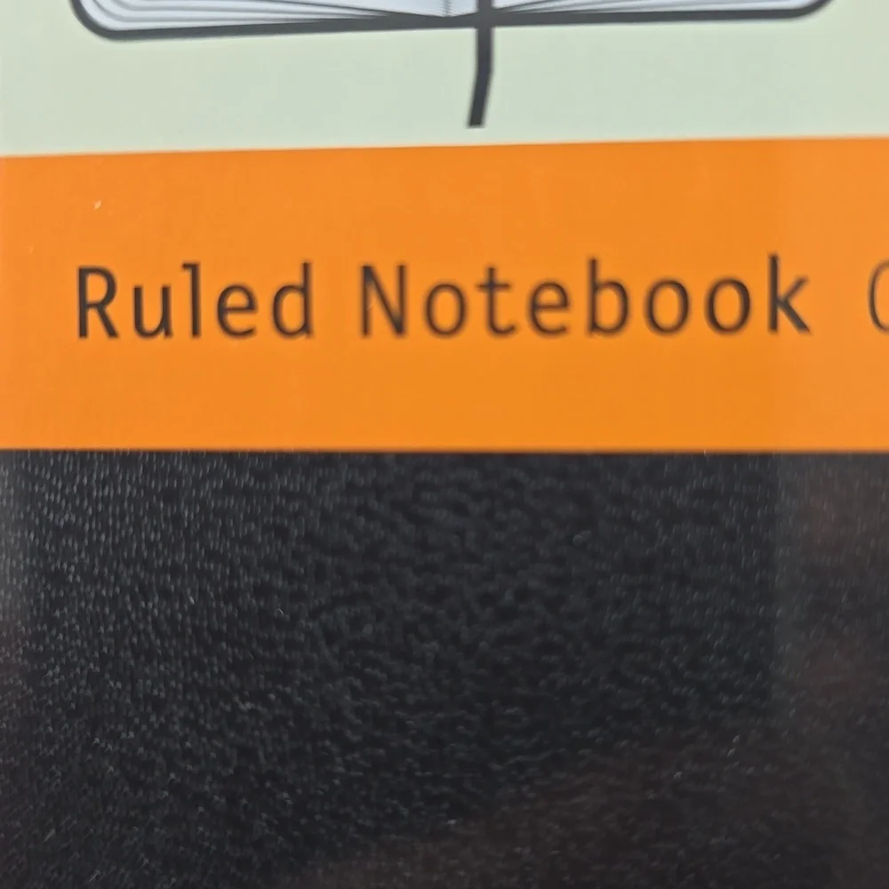 Moleskine classic notebook